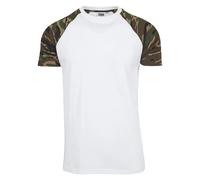T-shirt Urban Classic raglan contrat Noir 2XL