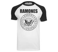 T-shirt Urban Classic ramone circle raglan Blanc XL