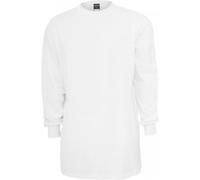 Urban Classics Men's Tall Tee L/S T Shirt, White, 6XL Plus UK
