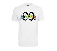T-shirt Urban Classics 99 Problems Rainbow Blanc XL