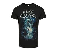 T-shirt Urban Classics Alice Cooper Graveyard Blue Noir XS