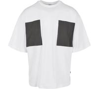 T-shirt Urban Classics big double pocket Blanc L