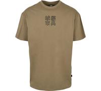 Urban Classics Men's Tb4137-chinese Symbol Tee T-Shirt, Khaki/Black, L