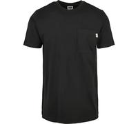 Urban Classics Men's Organic Cotton Basic Pocket Tee T-Shirt, Black, S