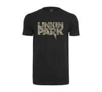 T-shirt Urban Classics linkin park distressed logo Noir L