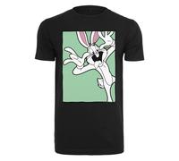 T-shirt Urban Classics Looney Tunes Bugs Bunny Funny Fac Noir 2XL