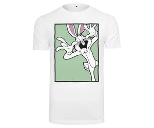 T-shirt Urban Classics looney tunes bugs bunny funny face Blanc 2XL