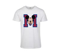 T-shirt Urban Classics mickey mouse m face Blanc 2XL