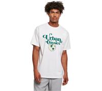 T-shirt Urban Classics Organic Globe Blanc S