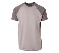 T-shirt Urban Classics Raglan Contrast Gris 5XL