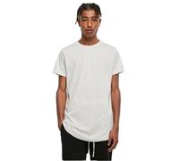 Urban Classics Men's Shaped Long Tee T-Shirt, lightgrey, XS