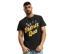 T-shirt Urban Classics Status Quo Vintage Noir S