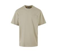T-shirt Urban Classics Tall Pocket Gris S