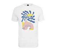 T-shirt Urban Classics Tres Bien Blanc L