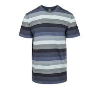 Urban Classics Yarn Dyed Sunrise Stripe Short Sleeve T-shirt Blue M Men