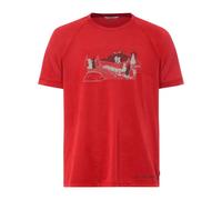 Vaude Gleann Ii Short Sleeve T-shirt Red XL Man