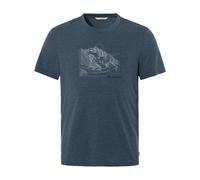 Vaude Tekoa Iii Short Sleeve T-shirt Blue L Men