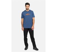 Viking Lenta Bamboo Light Short Sleeve T-shirt Blue M Men