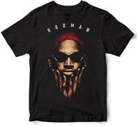 T-Shirt Vintage Stijl Homage Tee Wit Geel Zwart Rood Heren Vrouwen T-Shirt 100% Katoen Black