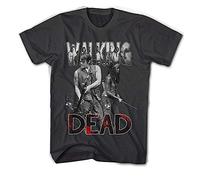 T-Shirt Walking Dead Daryl Dixon Rick Michonne TV Series Zombie Film The Star S-5XL - Anthracite, XXL