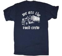 T Shirt « We are The Road Crew » Pour Roadies Hawkwind Rock Tee Lemmy, Black, Black L