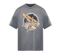 T-shirt with a pattern - male - REPRESENT - T-Shirts - Gray - S - Tops S