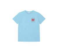 T-shirt with Front Print and Round Neck Child s.Oliver Turquoise 13/14 years