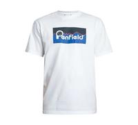T-shirt with large original logo Penfield Blanc XL