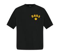 T-shirt with Logo - male - Dsquared2 - T-Shirts - Black - S - Tops S