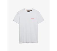 T-shirt with logo Superdry Essential Company Blanc XL