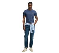 T-shirt with logo Superdry Essential Serif Bleu XL