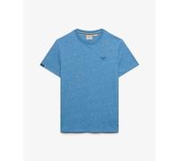 T-shirt with logo Superdry Essential Serif Bleu XL