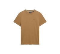 T-shirt with logo Superdry Essential Serif Bronze M