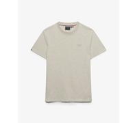 T-shirt with logo Superdry Essential Serif Gris M