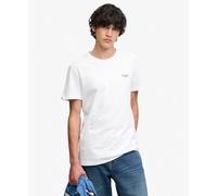 T-shirt with logo Superdry Essential Stacked Blanc 3XL