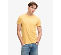 T-shirt with logo Superdry Essential Stacked Jaune XL