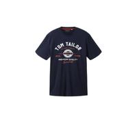 T-shirt with logo Tom Tailor Bleu L