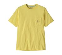 T-shirt with pocket Patagonia MW Water People Mark Jaune M