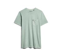 T-shirt with pocket Superdry Classic Essential Gris XL