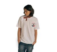 T-shirt with print Japan Rags Kajui Blanc L
