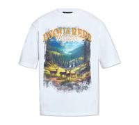 T-shirt with print - male - Dsquared2 - T-Shirts - White - S - Tops S