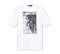 T-shirt with print - male - Versace - T-Shirts - White - S - Tops S