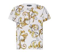 T-shirt with print Outline Barocco - female - Versace Jeans Couture - T-Shirts - White - S - Tops S