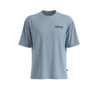 T-Shirt with Printed Logo Front and Back s.Oliver Bleu XL Tall