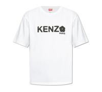 T-shirt with Printed Logo, male, Kenzo, T-Shirts, White, XL, Tops XL