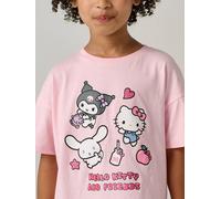 T-shirt with short sleeves Hello Kitty pale pink