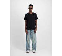 T-shirt with small logo Alpha Industries 3D Noir L