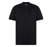 T-shirt with zip collar - male - Boss - T-Shirts - Black - 2XL - Tops 2XL