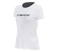 T-Shirt Woman Dainese ESSENCE WORDMARK crew neck White