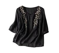 T-Shirt Women's Cotton Short Sleeve V-Neck Basic Multipack Set Summer Casual Tops Soft Slim Fit Modern Everyday Loose Fit Women Tops Pack A13
